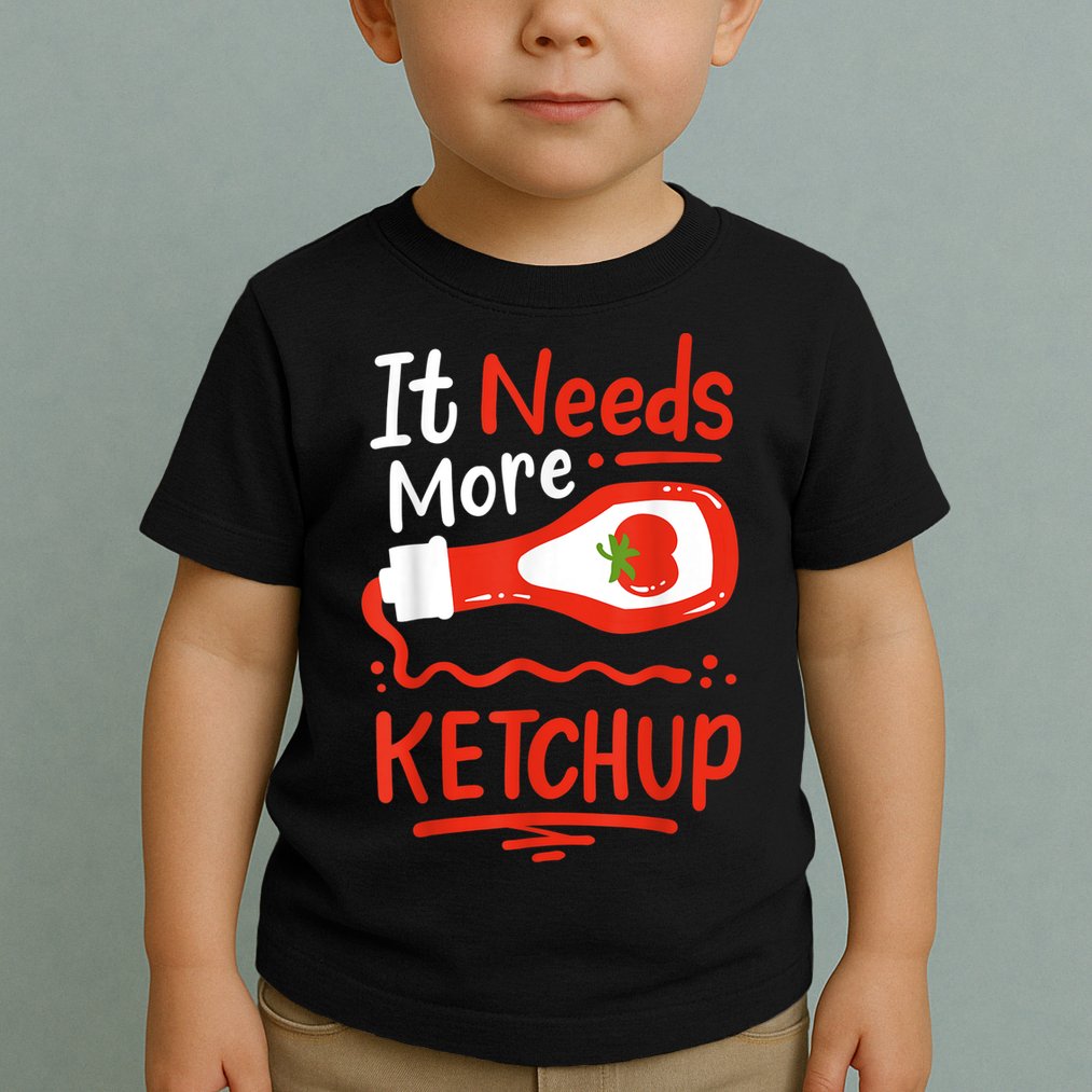Ketchup Condiment Toddler T-Shirt