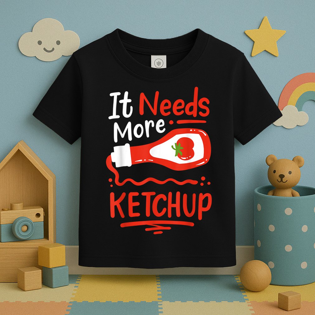 Ketchup Condiment Toddler T-Shirt