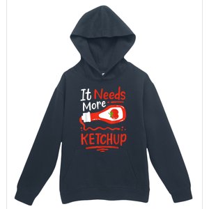 Ketchup Condiment Urban Pullover Hoodie