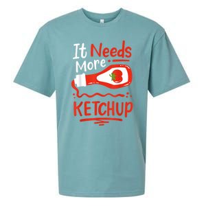 Ketchup Condiment Sueded Cloud Jersey T-Shirt