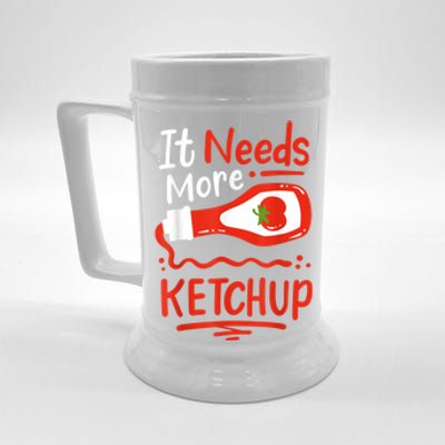 Ketchup Condiment Beer Stein