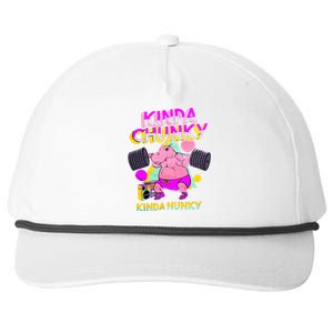 Kinda Chunky Kinda Hunky Bodybuilding Gym Snapback Five-Panel Rope Hat