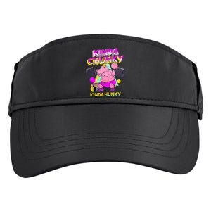 Kinda Chunky Kinda Hunky Bodybuilding Gym Adult Drive Performance Visor