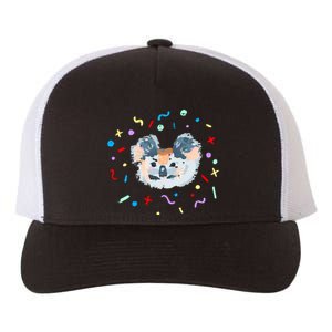 Koala Cute Koala Aussie Australia Yupoong Adult 5-Panel Trucker Hat