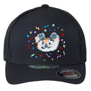 Koala Cute Koala Aussie Australia Flexfit Unipanel Trucker Cap