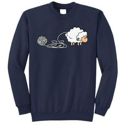 Knitting Crocheting Knitter Yarn Needle Sweatshirt