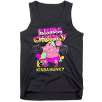 Kinda Chunky Kinda Hunky Weightlifting Bodybuilding Gym1 Tank Top