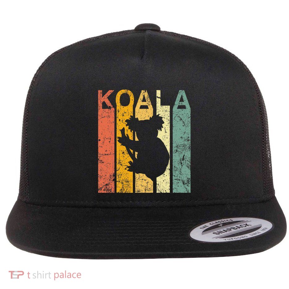 Koala Cute Koala Bear Flat Bill Trucker Hat
