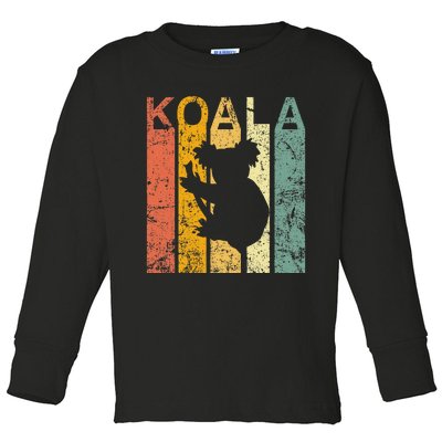 Koala Cute Koala Bear Toddler Long Sleeve Shirt