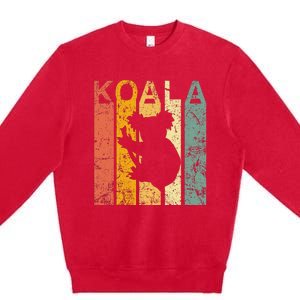 Koala Cute Koala Bear Premium Crewneck Sweatshirt