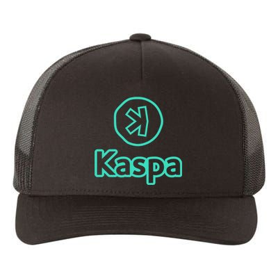 Kaspa Crypto Kaspa Merch Kaspa Gifts Kaspa Miner Kaspa Mining Kaspa Crypto Merch Yupoong Adult 5-Panel Trucker Hat