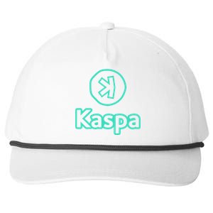 Kaspa Crypto Kaspa Merch Kaspa Gifts Kaspa Miner Kaspa Mining Kaspa Crypto Merch Snapback Five-Panel Rope Hat