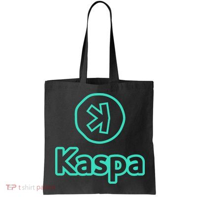 Kaspa Crypto Kaspa Merch Kaspa Gifts Kaspa Miner Kaspa Mining Kaspa Crypto Merch Bag