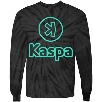 Kaspa Crypto Kaspa Merch Kaspa Gifts Kaspa Miner Kaspa Mining Kaspa Crypto Merch Tie-Dye Long Sleeve Shirt