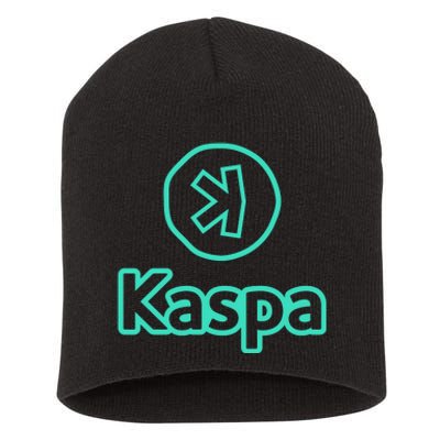 Kaspa Crypto Kaspa Merch Kaspa Gifts Kaspa Miner Kaspa Mining Kaspa Crypto Merch Short Acrylic Beanie