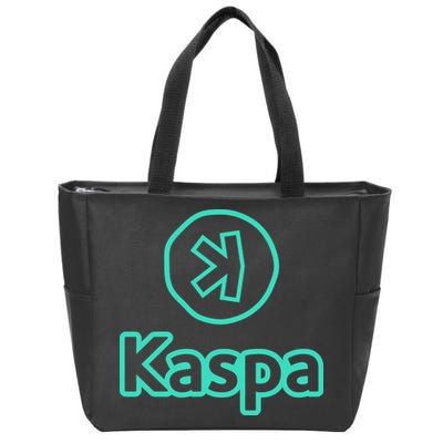 Kaspa Crypto Kaspa Merch Kaspa Gifts Kaspa Miner Kaspa Mining Kaspa Crypto Merch Zip Tote Bag