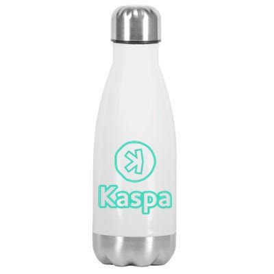 Kaspa Crypto Kaspa Merch Kaspa Gifts Kaspa Miner Kaspa Mining Kaspa Crypto Merch Stainless Steel Insulated Water Bottle