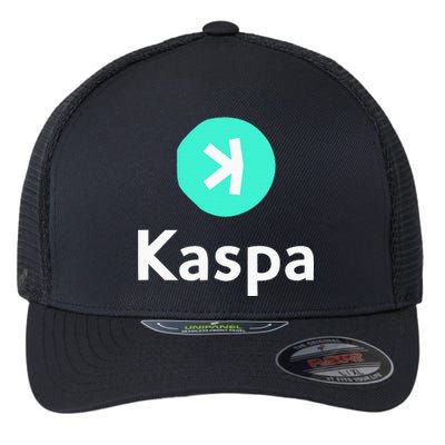 Kaspa Crypto Kaspa Flexfit Unipanel Trucker Cap