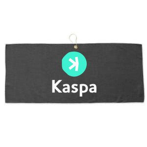 Kaspa Crypto Kaspa Large Microfiber Waffle Golf Towel