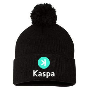 Kaspa Crypto Kaspa Pom Pom 12in Knit Beanie