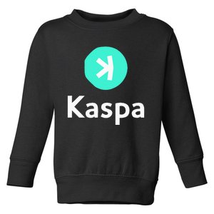 Kaspa Crypto Kaspa Toddler Sweatshirt