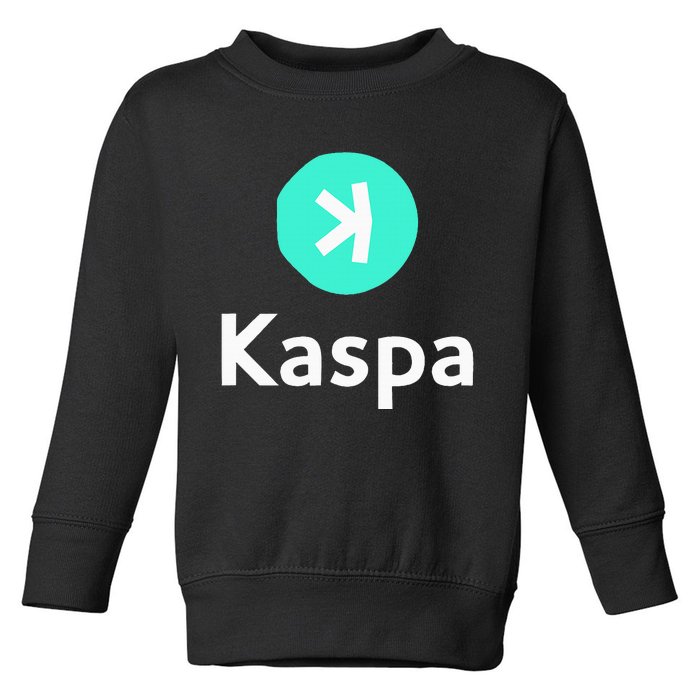 Kaspa Crypto Kaspa Toddler Sweatshirt