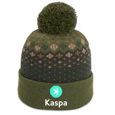 Kaspa Crypto Kaspa The Baniff Cuffed Pom Beanie