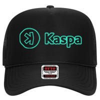 Kaspa Crypto Kaspa Merch Kaspa Mining Kaspa Gifts Kaspa Miner Kaspa Crypto Merch High Crown Mesh Back Trucker Hat