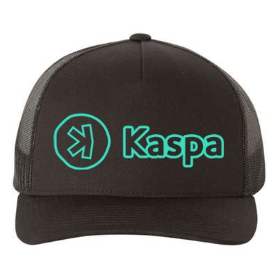 Kaspa Crypto Kaspa Merch Kaspa Mining Kaspa Gifts Kaspa Miner Kaspa Crypto Merch Yupoong Adult 5-Panel Trucker Hat