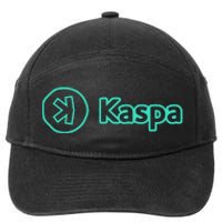 Kaspa Crypto Kaspa Merch Kaspa Mining Kaspa Gifts Kaspa Miner Kaspa Crypto Merch 7-Panel Snapback Hat