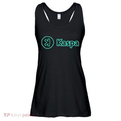 Kaspa Crypto Kaspa Merch Kaspa Mining Kaspa Gifts Kaspa Miner Kaspa Crypto Merch Ladies Essential Flowy Tank