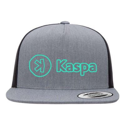 Kaspa Crypto Kaspa Merch Kaspa Mining Kaspa Gifts Kaspa Miner Kaspa Crypto Merch Flat Bill Trucker Hat