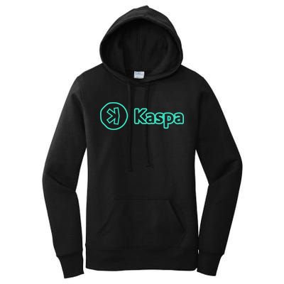 Kaspa Crypto Kaspa Merch Kaspa Mining Kaspa Gifts Kaspa Miner Kaspa Crypto Merch Women's Pullover Hoodie