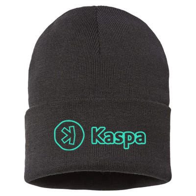 Kaspa Crypto Kaspa Merch Kaspa Mining Kaspa Gifts Kaspa Miner Kaspa Crypto Merch Sustainable Knit Beanie