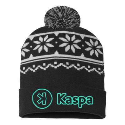 Kaspa Crypto Kaspa Merch Kaspa Mining Kaspa Gifts Kaspa Miner Kaspa Crypto Merch USA-Made Snowflake Beanie