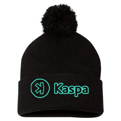 Kaspa Crypto Kaspa Merch Kaspa Mining Kaspa Gifts Kaspa Miner Kaspa Crypto Merch Pom Pom 12in Knit Beanie