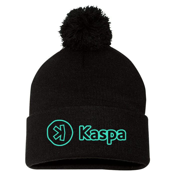 Kaspa Crypto Kaspa Merch Kaspa Mining Kaspa Gifts Kaspa Miner Kaspa Crypto Merch Pom Pom 12in Knit Beanie