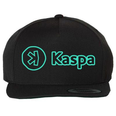 Kaspa Crypto Kaspa Merch Kaspa Mining Kaspa Gifts Kaspa Miner Kaspa Crypto Merch Wool Snapback Cap