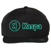 Kaspa Crypto Kaspa Merch Kaspa Mining Kaspa Gifts Kaspa Miner Kaspa Crypto Merch Wool Snapback Cap