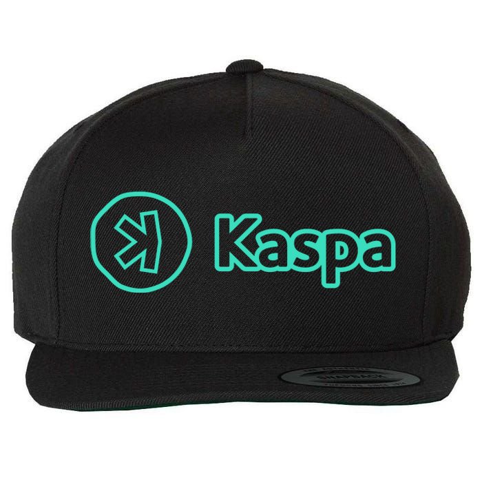 Kaspa Crypto Kaspa Merch Kaspa Mining Kaspa Gifts Kaspa Miner Kaspa Crypto Merch Wool Snapback Cap