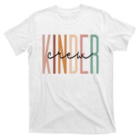 Kinder Crew Kindergarten Teacher Squad Team Preschool T-Shirt