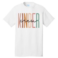 Kinder Crew Kindergarten Teacher Squad Team Preschool Tall T-Shirt