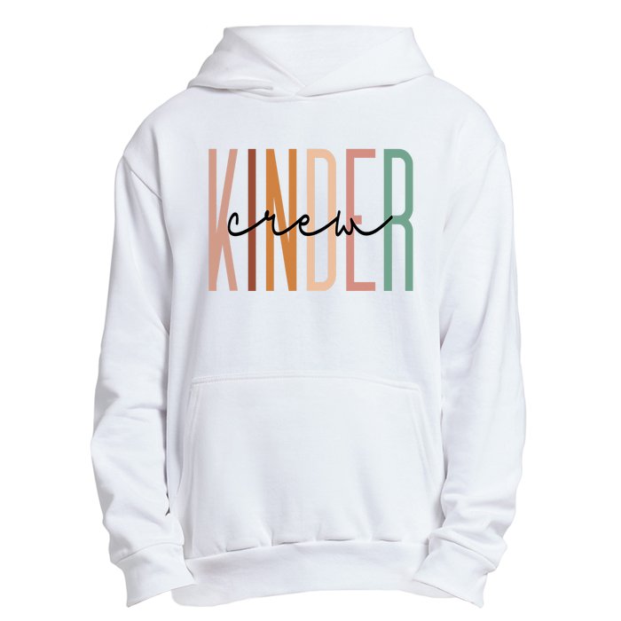 Kinder Crew Kindergarten Teacher Squad Team Preschool Urban Pullover Hoodie