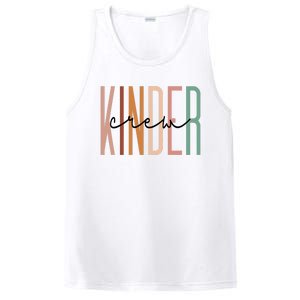 Kinder Crew Kindergarten Teacher Squad Team Preschool PosiCharge Competitor Tank