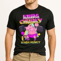 Kinda Chunky Kinda Hunky, Bodybuilding Gym Cooling Performance Crew T-Shirt
