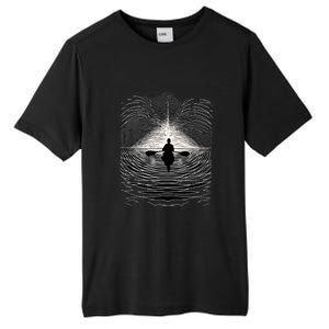 Kayaking Canoeing Kayak Canoe Geometric Arts Gift Tall Fusion ChromaSoft Performance T-Shirt