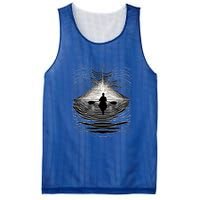 Kayaking Canoeing Kayak Canoe Geometric Arts Gift Mesh Reversible Basketball Jersey Tank