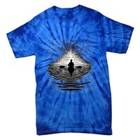 Kayaking Canoeing Kayak Canoe Geometric Arts Gift Tie-Dye T-Shirt