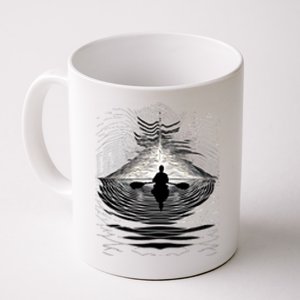 Kayaking Canoeing Kayak Canoe Geometric Arts Gift Coffee Mug