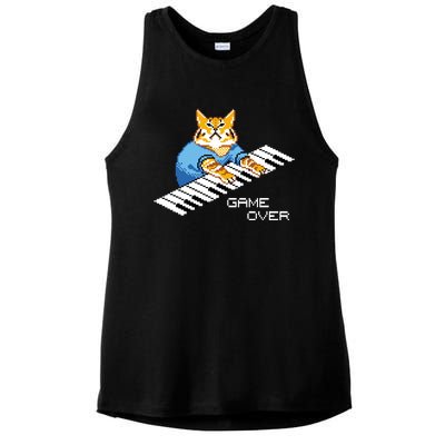 Keyboard Cat Ladies PosiCharge Tri-Blend Wicking Tank